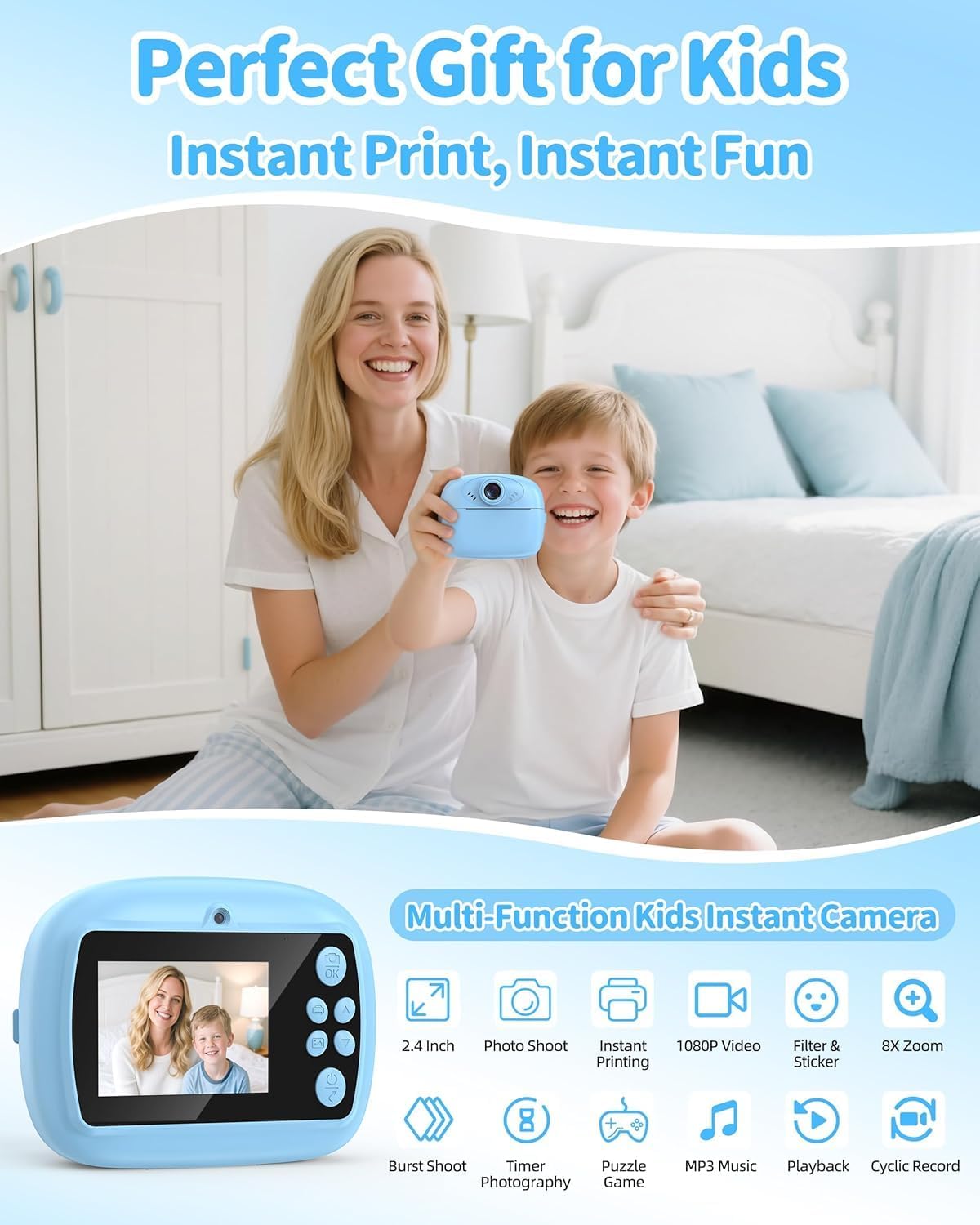 DIY Instant Digital Camera – Kids Camera