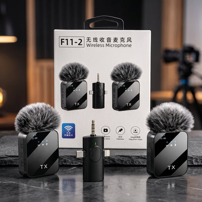 F11-2 Dual Wireless Microphone Set