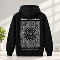 Black Paisley Hoodie & Dropsoulder Combo