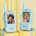 Kids Video Walkie Talkie 2-Way Intercom Set – 2.0" Screen, Built-in Camera, No SIM/Internet Required, Type-C Rechargeable Wireless Toy for Children